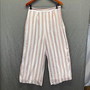 Sadie & Sage Pink and White Striped Pants